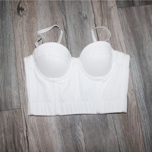 White Windsor Corset top